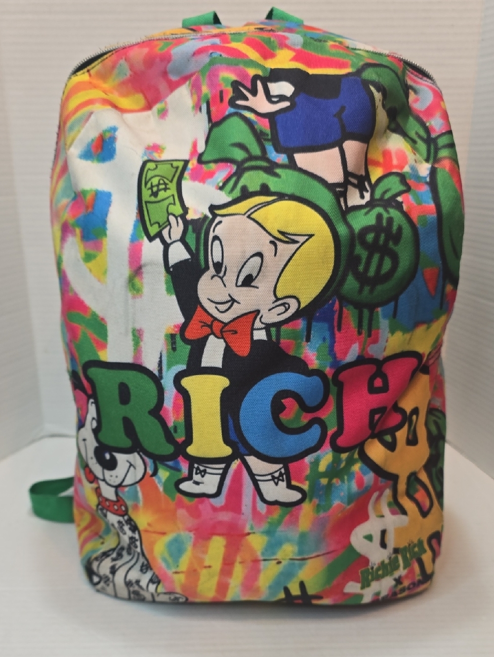 Richie Rich Book Bag Limited Edition X Reason Canvas Straps